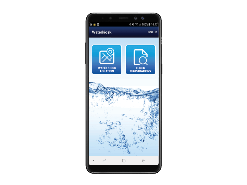 WATER KIOSK APP for Collection of Water 