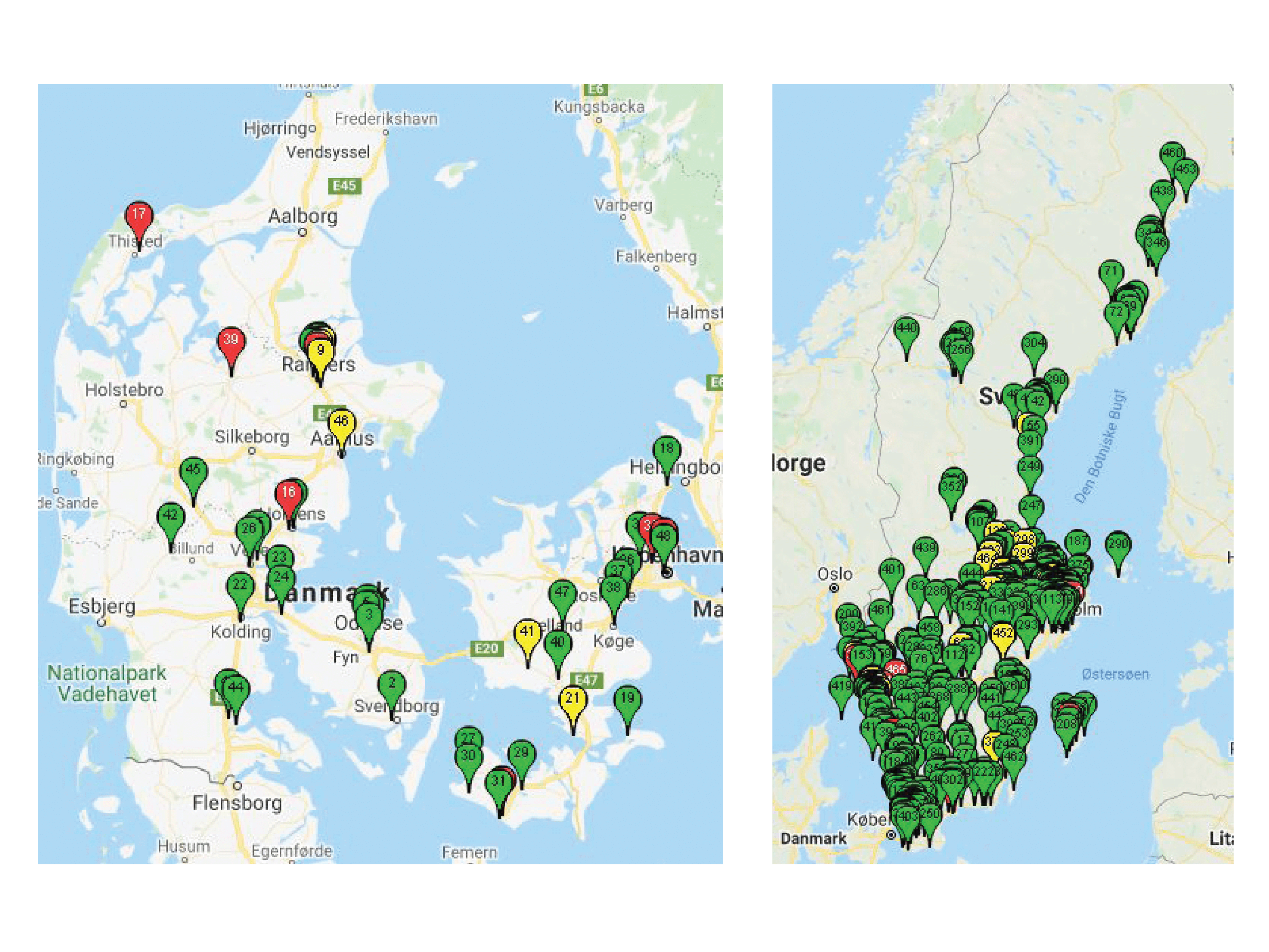 Water Kiosk Stations in Denmark and Sweden