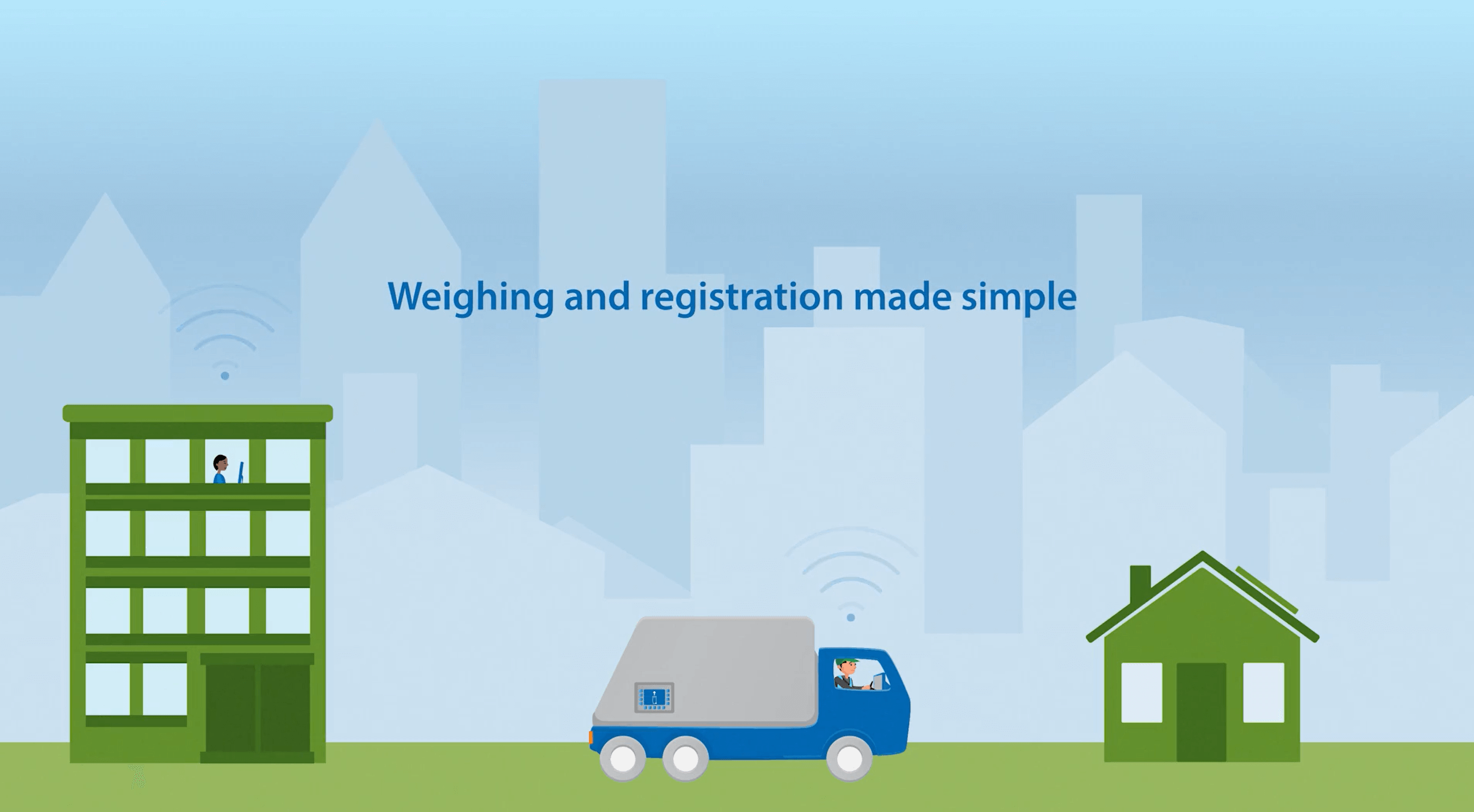 System til vSystem for Weighing and Registration of Waste from POUL TARP A/S